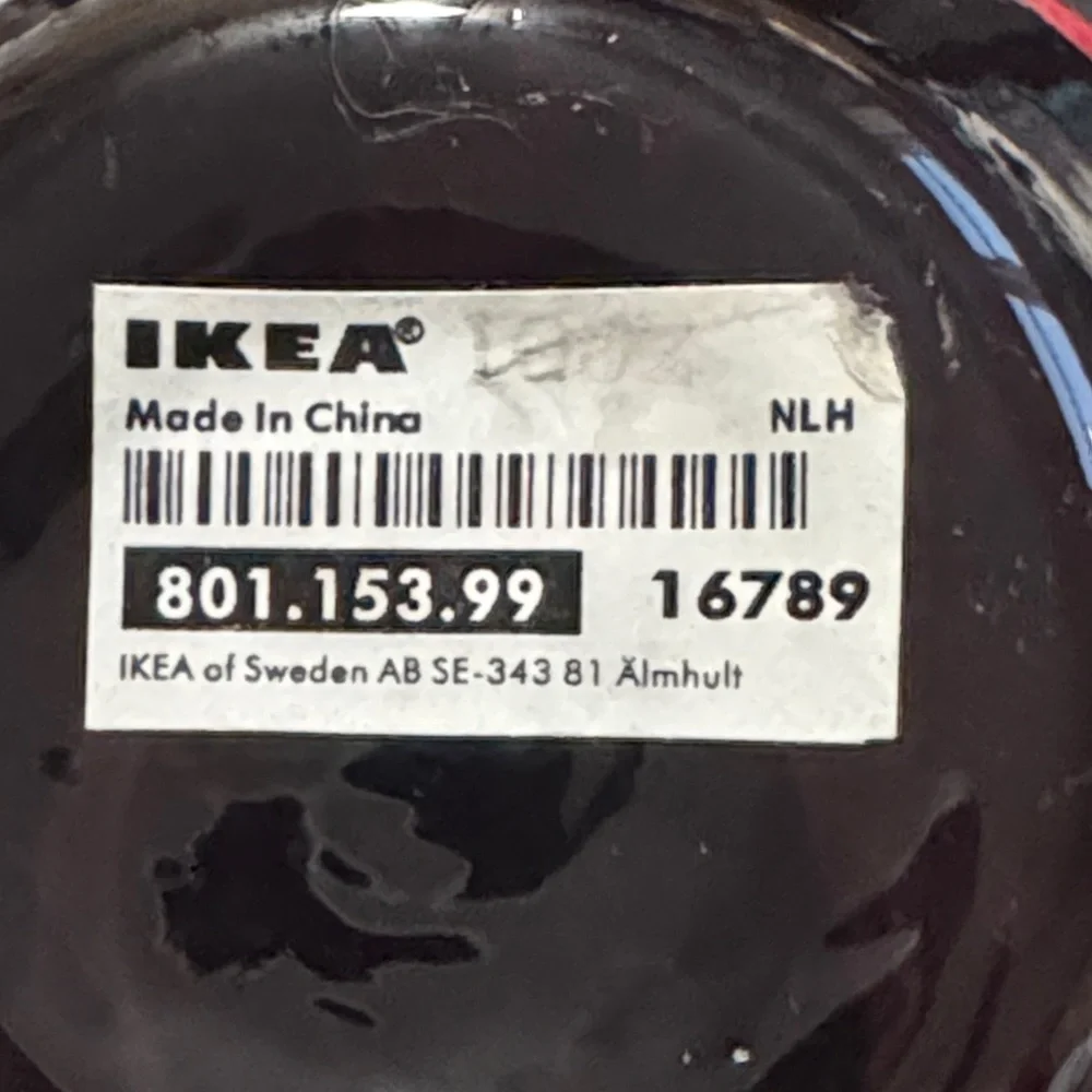 Vintage IKEA Salong Vase  set | 1990s Ruby Red